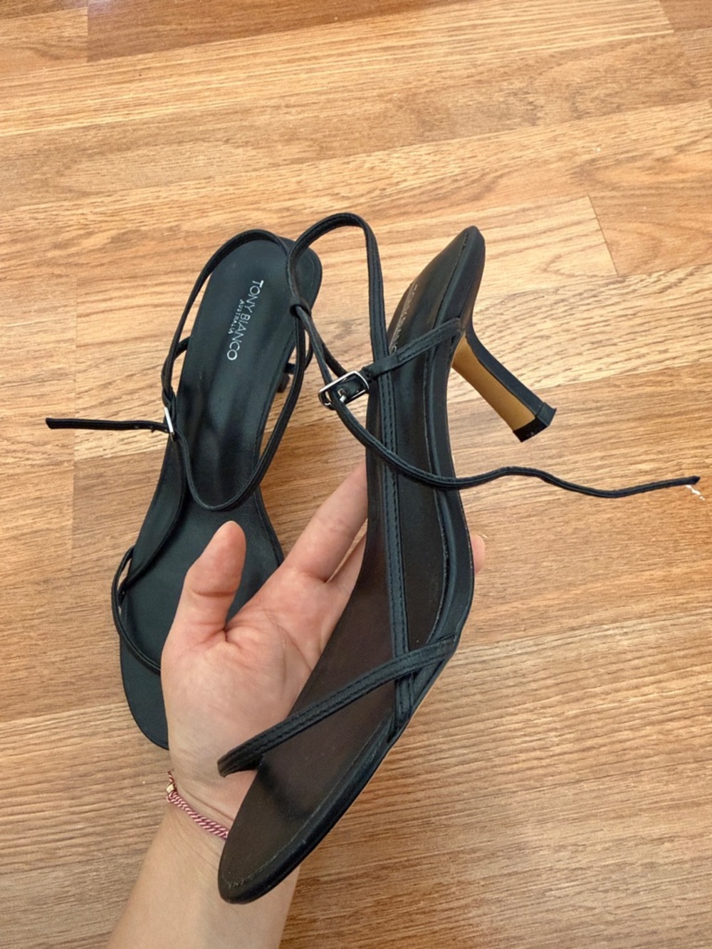Tony Bianco Caprice Heel in Black 7.5 - Picture 7 of 7